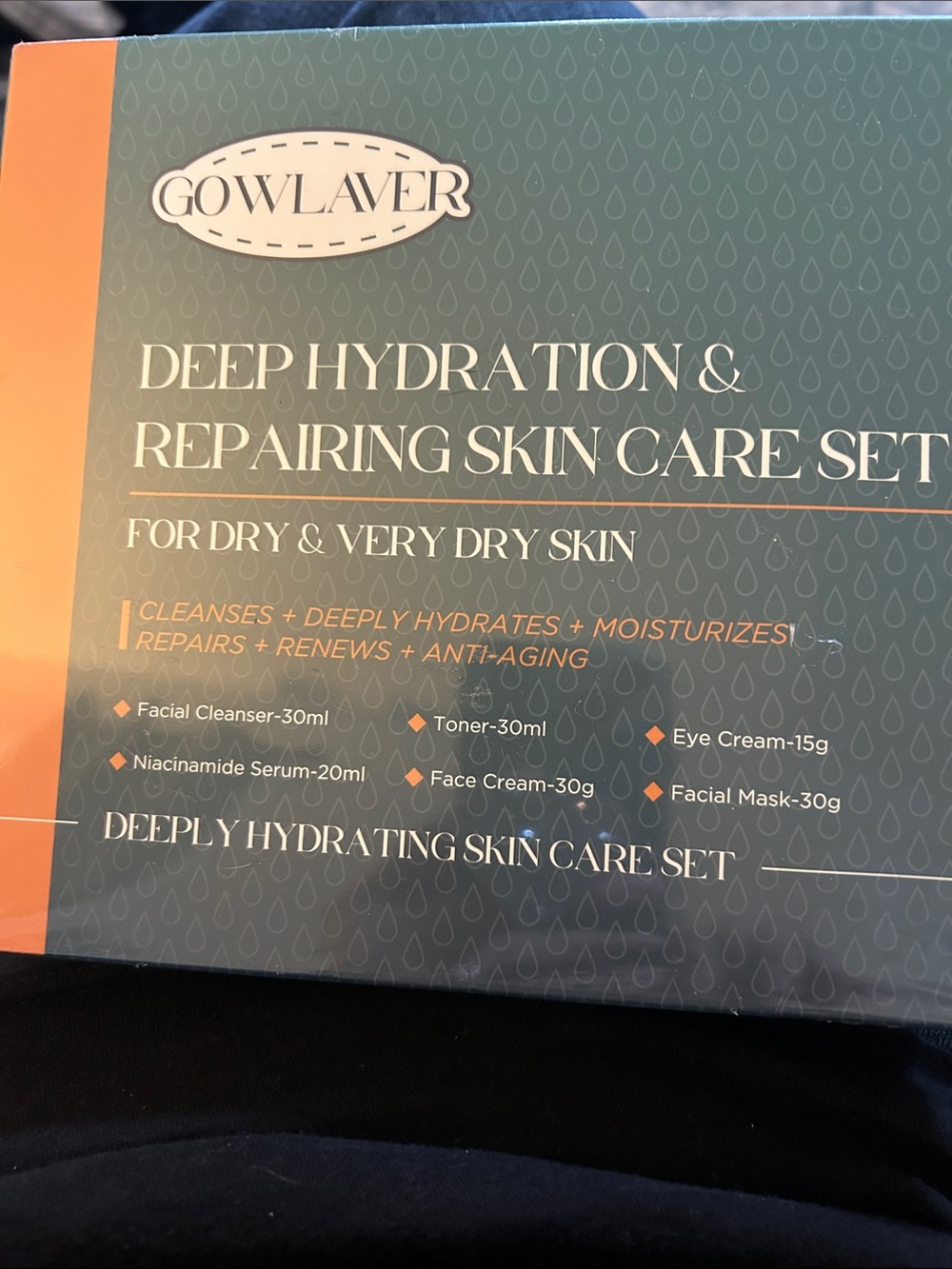 new, unopened , skin care set
